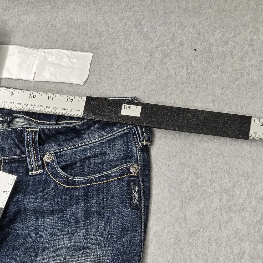Silver Jeans Co. Women Jeans W29/L35 Blue Denim TUESDAY 35